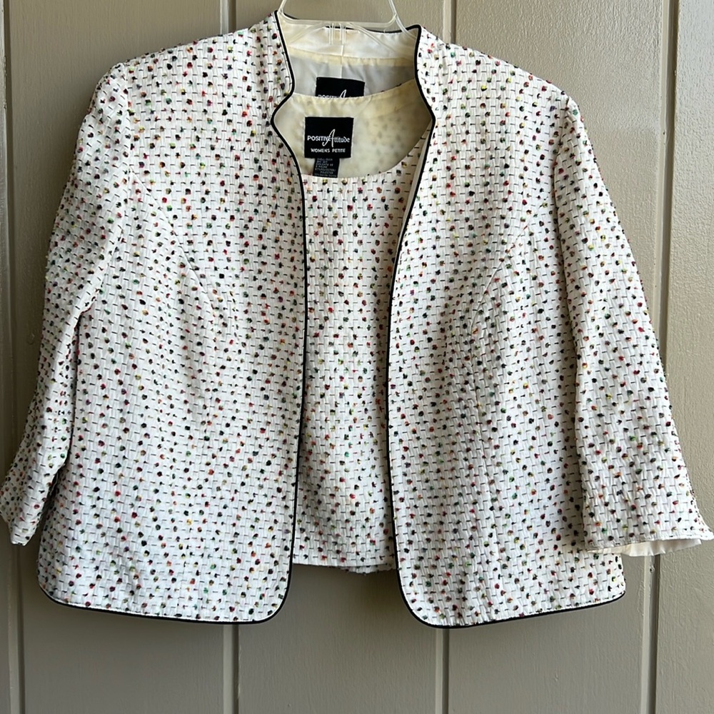 Positive Attitude Blazer and Shell Set_Size 16WP